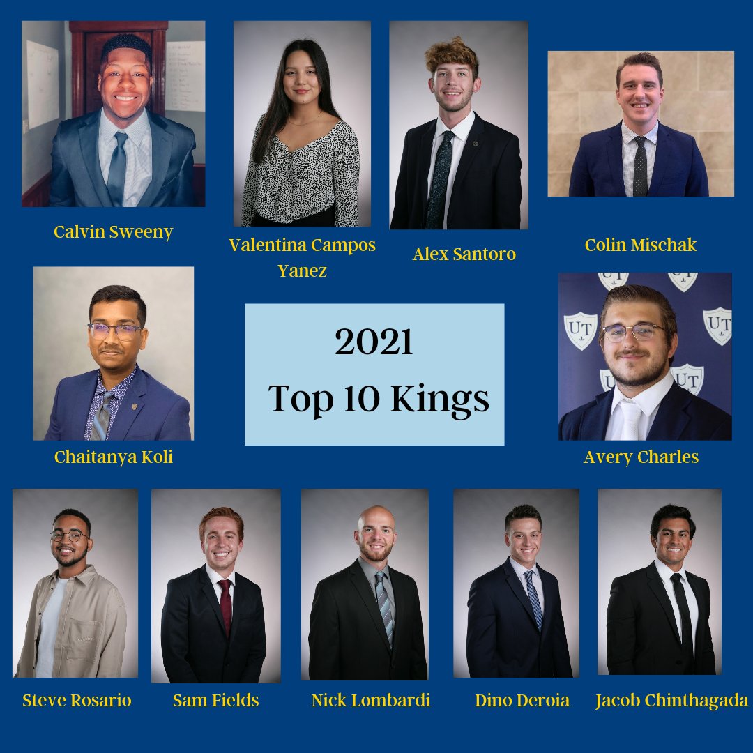 Here are your 2021 Homecoming Top 10 Kings and Queens! There was a tie for 10th place for Kings, so all 11 candidates will move forward. Round 2 of voting begins October 1st, look for the updated link in our bio to vote via invonet tomorrow!