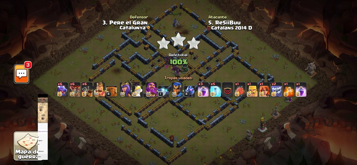 Gran war de l'equip, aguantant els atacs del rival i adaptant cop a cop!!! Felicitats als companys que s'inicien en competi! En especial a Resibu! Crack!

<a href="/Ghlorf/">Ghlorf Black Dwarf</a> sempre present a la <a href="/lligacatclash/">Lliga Catalana Clash</a>