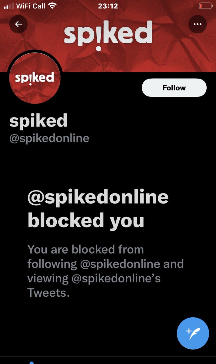 MickCoffey2's tweet image. Oops ! Libertarian free speech so prickly.