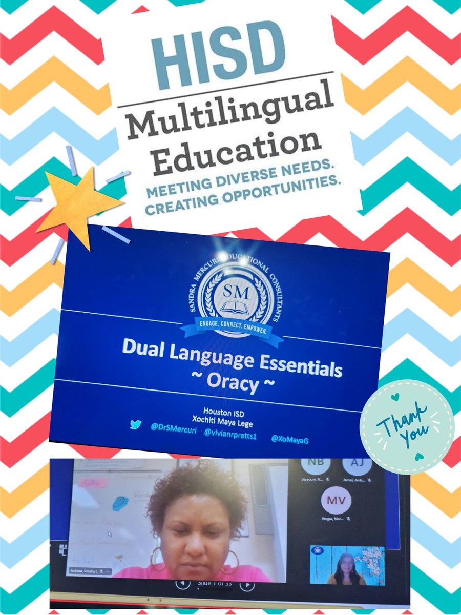 Had lots of fun discussing Oracy Practices in the DL Classroom w/ <a href="/GreggElementary/">GreggElementaryHISD</a> &amp; <a href="/CMartinez_HISD/">Clemente Martinez Elementary School</a>!! TY <a href="/JennPetti1/">Jennifer Pettit</a> for your leadership &amp; @AmberJamesML for hosting this session!! #DLRocks #SiSePuede ❤💙💪 <a href="/DrSMercuri/">Drmercuri</a> <a href="/vivianrpratts1/">Vivian Pratts, Ed.D.</a> <a href="/milihenriquez/">Mrs.Mili</a> @HISDMultiPrgms