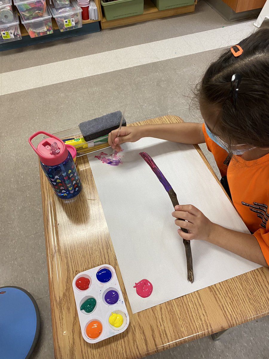 Designing our talking sticks for our Sharing circle. <a href="/HTSRichmondHill/">HTS Richmond Hill</a>
