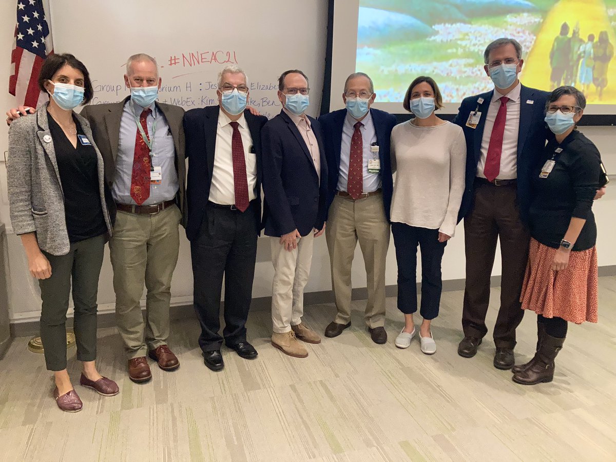 LoudKJ's tweet photo. With some of the stellar faculty at #NNEAC21 including @RebeccaBellMD @ChapmanNHKids @bvincibmc @DrBenHoffman @lewis_first @SaraBodeMD and @cathyshubkinmd https://t.co/sGWzXJuWvK