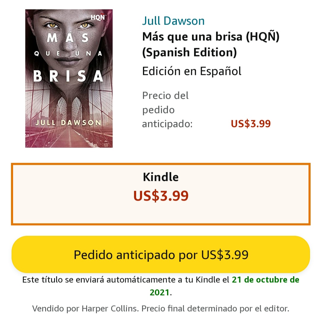 JullDawson's tweet photo. Les comparto llena de ilusión que ya está en #Preventa #MásQueUnaBrisa de la mano de @HARLEQUINLibros
¡Un sueño más, que se hace realidad!
Lanzamiento 21 de Octubre de 2021 a tan sólo un clic ➡️ https://t.co/rB5wfBWZTP https://t.co/QgYN0yMQ9Z