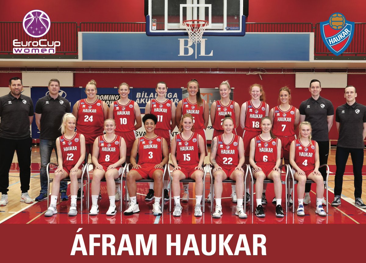 Haukar eru komnir áfram í EuroCup kvenna eftir seinni leikinn í kvöld sem fram fór á Azoraeyjum.

Sportiva vann í kvöld 81:79 en Haukar unnu fyrri leikinn með 5 stigum og fara því áfram og í  4-liða riðil næst!

Til hamingju Haukar!

#EuroCupWomen #korfubolti