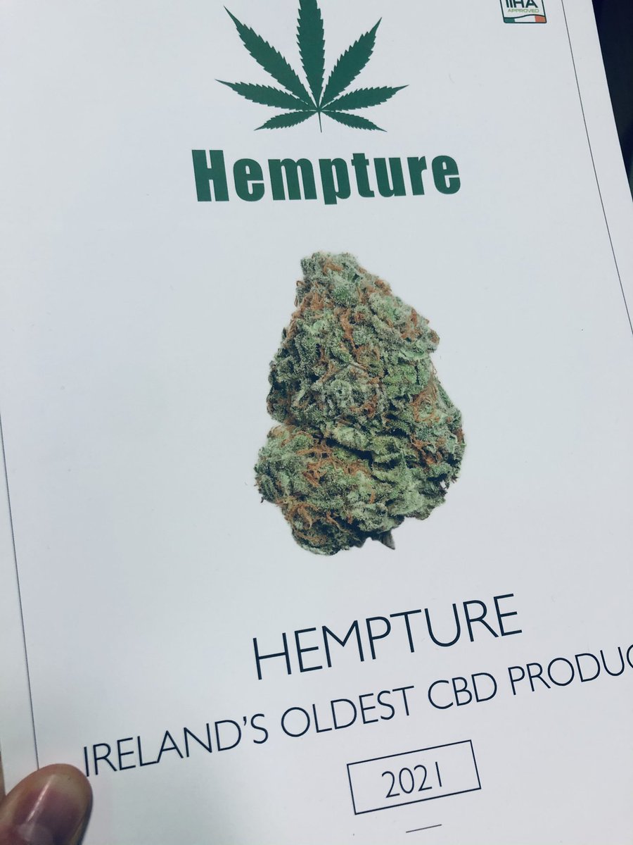Our new #Hempture full colour 56 page Catalog and #CBD guide is OUT NOW!

✅ Download the PDF on Hempture.ie

✅ GET a copy with your next order on Hempture.ie

⚠️ LAST CHANCE! Enter SUMMER at checkout to get 30% OFF your next order.