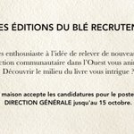 Photo by Les Éditions du Blé (@EditionsDuBle)