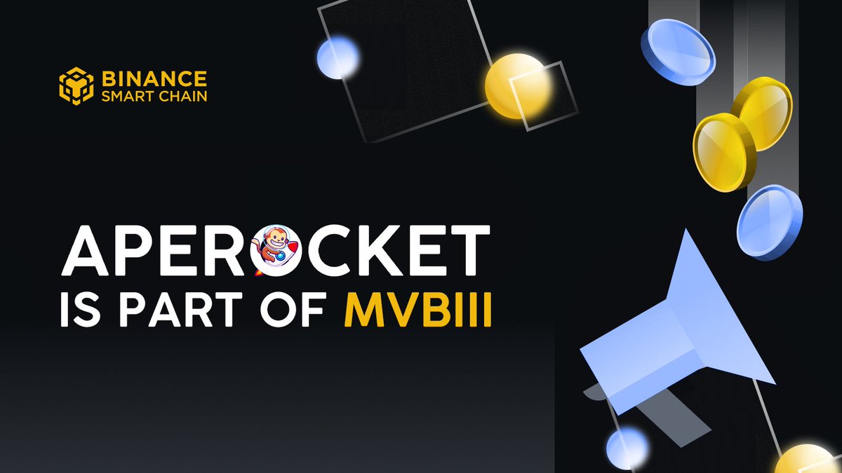 🚀 ApeRocket is part of #MVBIII Program from <a href="/BinanceChain/">Binance Chain</a> !

To celebrate it, win $100 in $SPACE :
➡️ RT, Like and Follow <a href="/ApeRocketFi/">Bulqaini</a> and <a href="/BinanceChain/">Binance Chain</a> 

Winner will be picked in 3 days!
