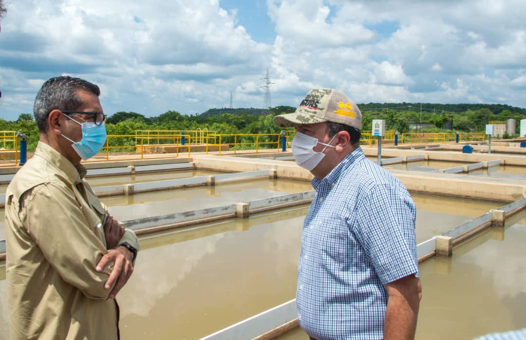 #30Sep Durante nuestra jornada de trabajo en el Zulia, visitamos las instalaciones de las plantas potabilizadoras Alonso de Ojeda y Wüimpala, para conversar con sus trabajadores y verificar su capacidad operativa #ProducirEsVencer