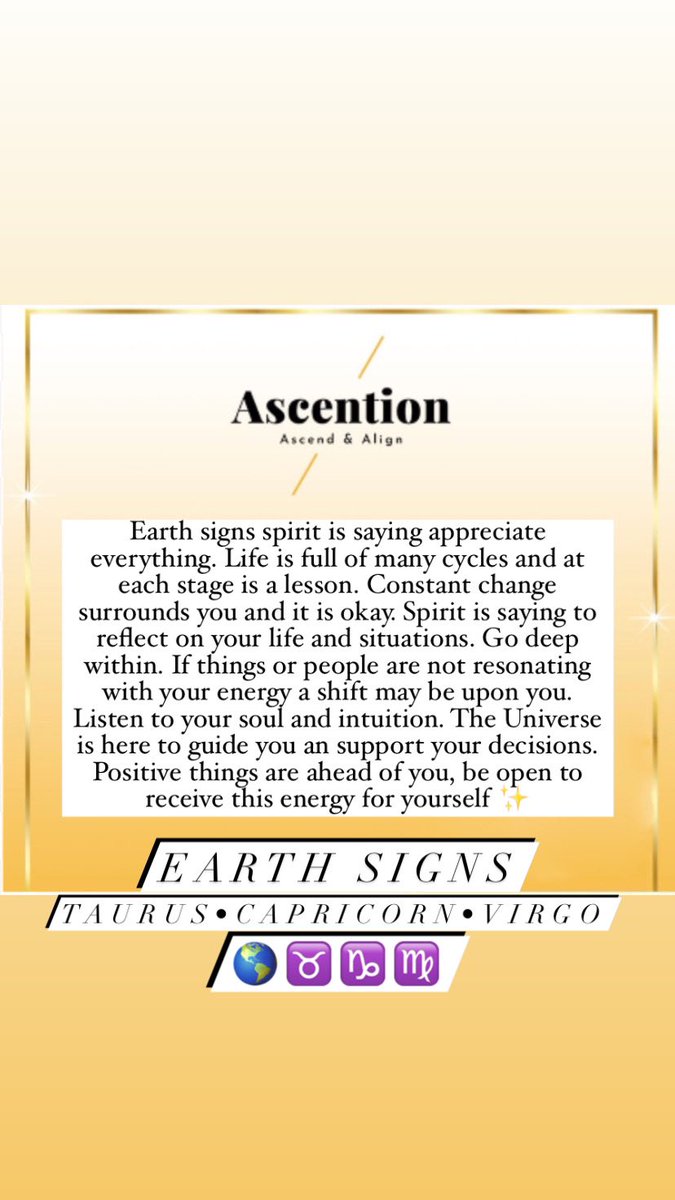 Tarot Thursday’s 
Tap In✨⚡️

Swipe left for Signs by Element:

 🌬 🌊🔥 🌎

A general collective elemental reading. This message may not resonate with all. Take what resonates and leave what doesn’t✨

#tarotspread #tarot #tarotdeck #astrology #tarotreading #tarotoftheday