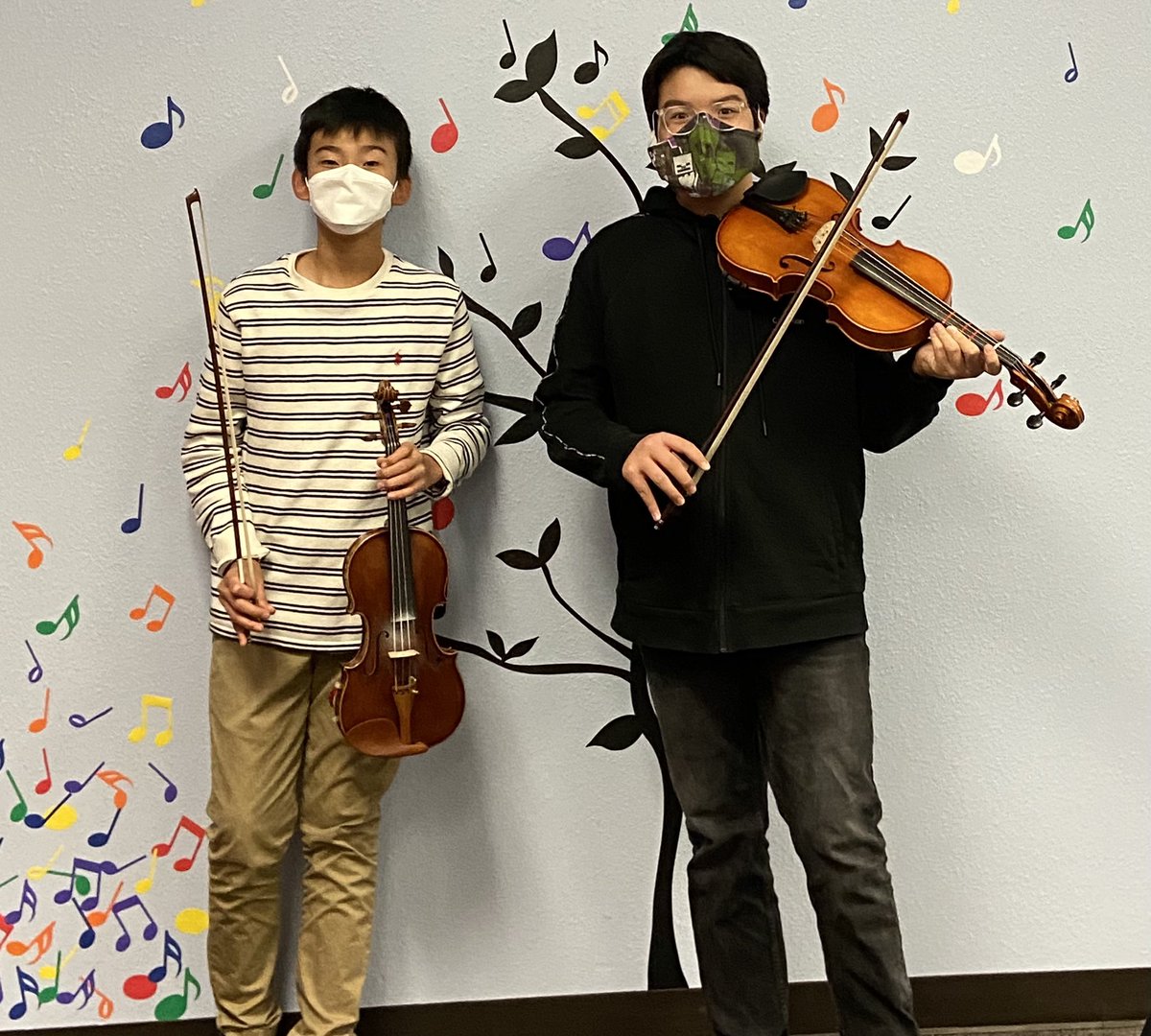 Jake Lee and Ethan Gillman auditioned for CCSD/NVASTA Honor Orchestra and were accepted into the orchestra. They will be performing at Ham Hall on the UNLV campus in November. Congrats <a href="/JJHSAcademy/">JJHS Academy of International Studies</a> <a href="/ClarkCountySch/">CCSD</a> <a href="/CCSDMagnet/">CCSD Magnet Schools</a> <a href="/KirstenKLewis/">Kirsten Lewis</a> @SuptJaraCCSD