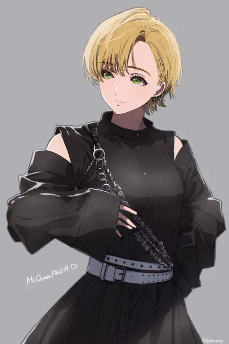 黒もいいな…という自己満 #宮本フレデリカ 