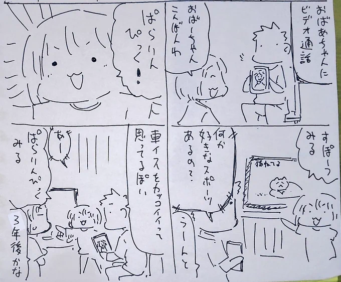 #本日のむすめさん

一ヶ月経つけどやっぱり好きみたい。カッコよかったからな! 