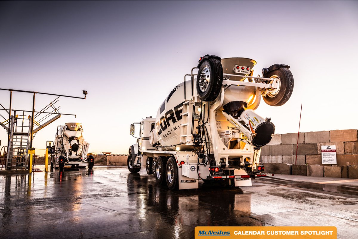 RevolutionMixer's tweet photo. Let's close out September with our Calendar Customer Spotlight - CORE Ready Mix and their FLEX Controls™ Bridgemaster™ Mixers.
Thank you to our calendar partner PMP Industries
#McNeilusMixers #McNeilusBridgemaster #TeamMcNeilus #FLEXControls https://t.co/9XAapFC2IZ