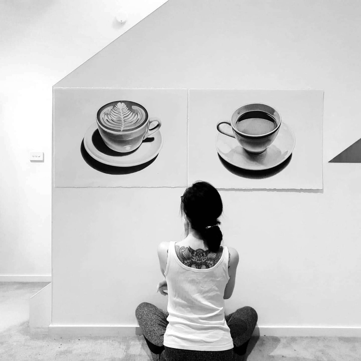 pentraveller's tweet photo. Happy international coffee day! What type of coffee are you planning to have today? ☕
.
.
.
.
.
#pentraveller #JeesooKim #melbourneartist #drawing  #penandink #fineliners #NFT #coffee #internationalcoffeeday https://t.co/6EAGMk6F3H