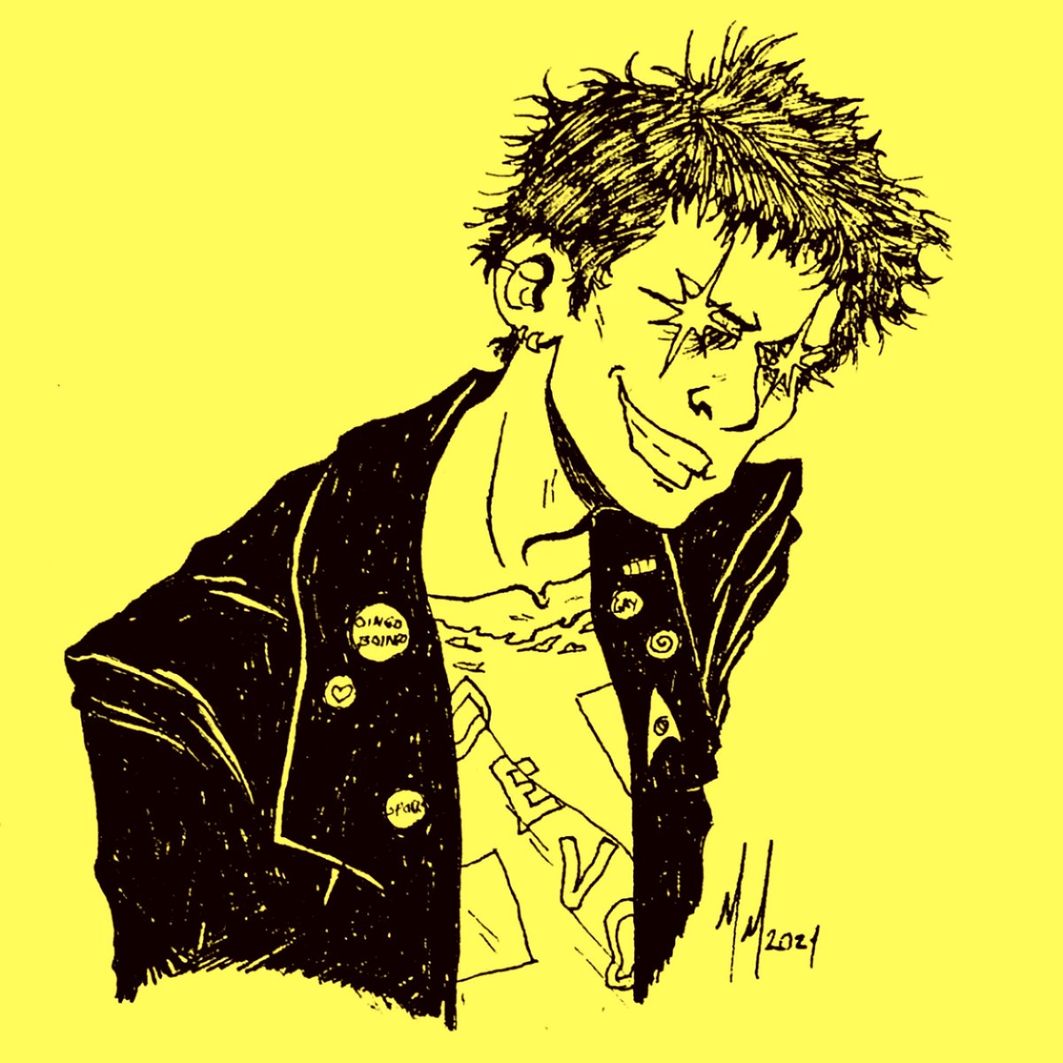 luxmartian's tweet photo. since i can finally draw again and i wanted to change my pfp here's a quick self portrait i made last night <3 https://t.co/heroTToxeN