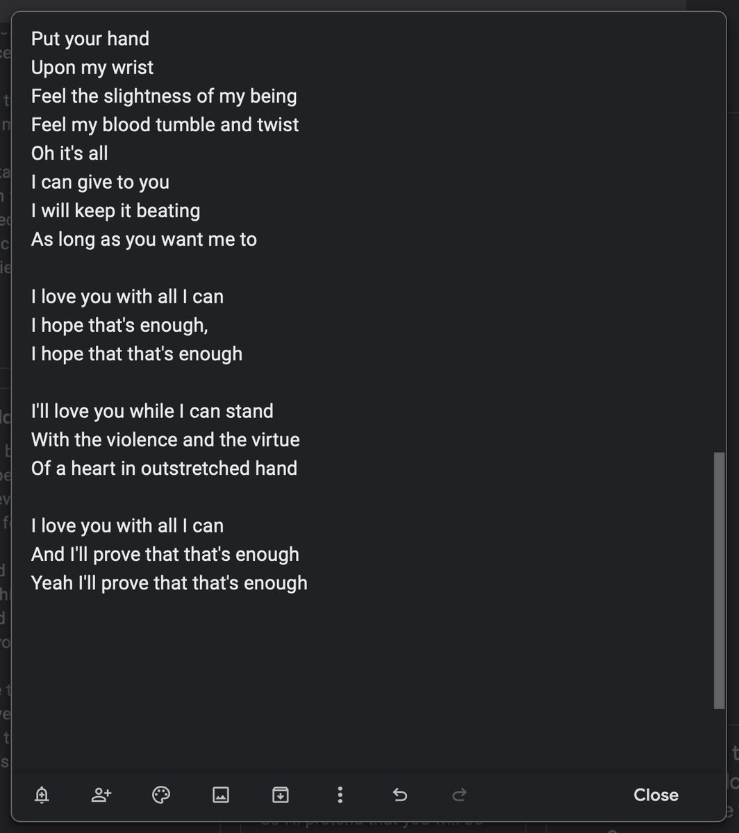 GentleGhosts_'s tweet photo. Forgot to attach the lyrics... https://t.co/GW8l4w2SfT