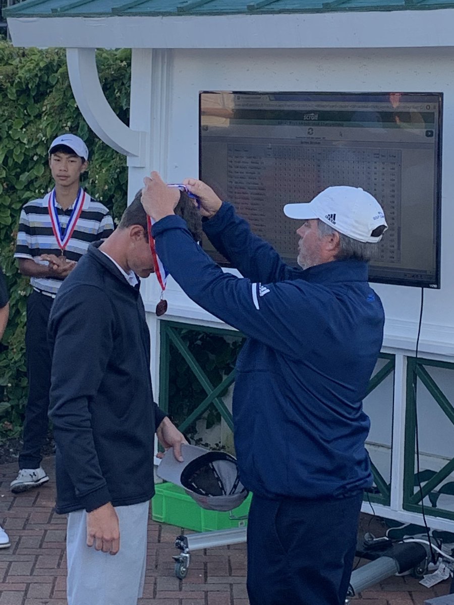 DrToddKeruskin's tweet photo. Congratulations to our EFHS golfer, Logan Monzak! Logan tied for 3rd place in the WPIAL Individual Tournament today! Good luck at the PIAA State Tournament! #EFproud @warrior_ef @EFWarriors https://t.co/vtClvHF2BY