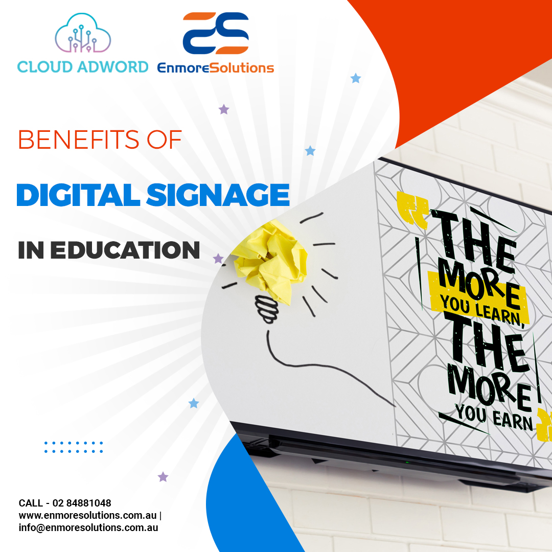 EnmoreSolutions's tweet photo. Visit https://t.co/ZqntBb748U

Streamlining and speeding up communications with students &amp; staff are among the many benefits digital signage offers to public and private education facilities. 

#digitalsignage #ledsignagesoftware #cloudadword https://t.co/dUvQw6O0FQ