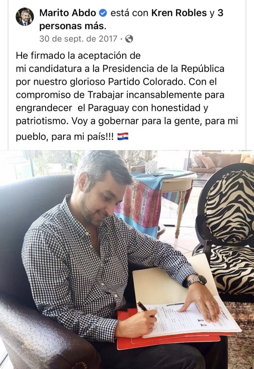 Mauricio Espínola tweet media