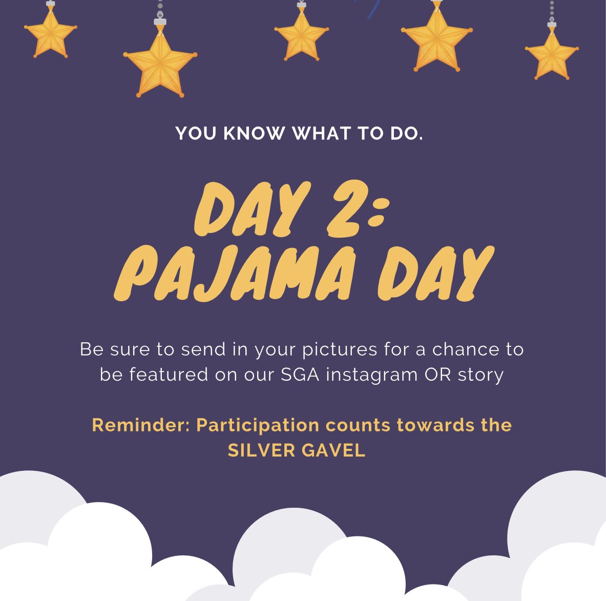 You know what to do…tomorrow is pajama day! I wanna see everyone pop out in their favorite set of pajamas to end off this week on the right note! #fallweek2021