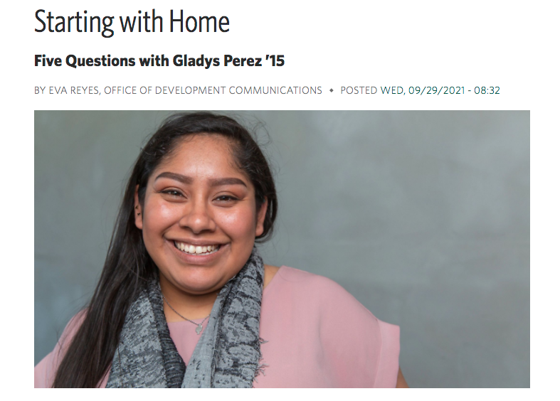 Excited to share today's #mustread - a fantastic interview with Gladys Perez, graduate of the <a href="/USFCA_IME/">USFCA_IME</a> program! usfca.edu/news/starting-…