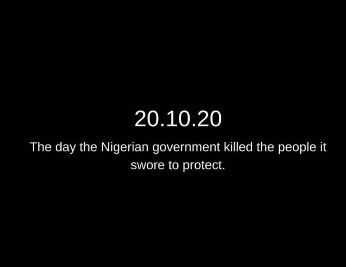 tee_millss's tweet photo. 20.10.20 #EndSARS🇳🇬 https://t.co/ZbA82TdHTY