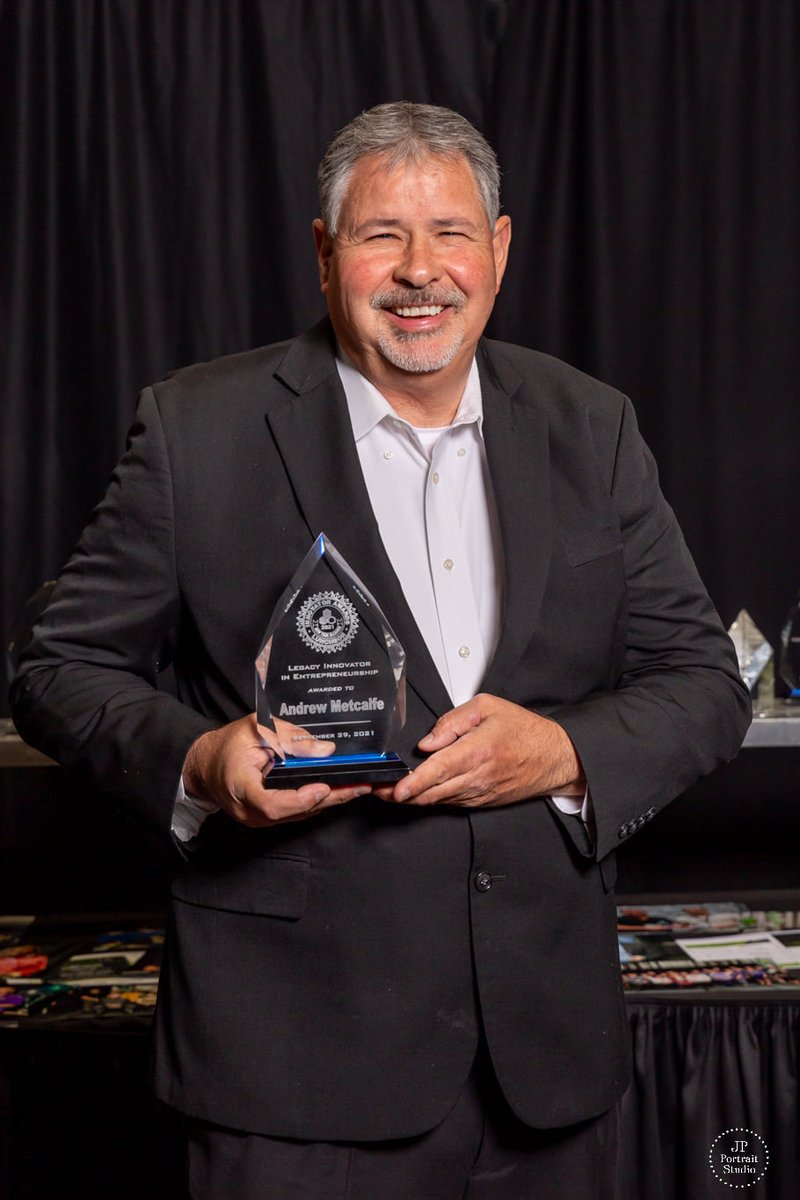 NativeNetLocal's tweet image. What a fantastic day celebrating technology, entrepreneurship, and STEM Education at @ncwtech  20th Annual Innovator Awards. Our CEO, Andrew Metcalfe was recognized with the first-ever Legacy Innovator Award for Entrepreneurship! Congrats to all the other awards winners!!