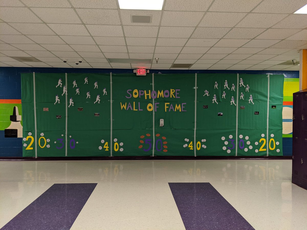 SequatchieHC's tweet photo. Sophomore Spirit Wall
#SChoco21 https://t.co/t4bRDlCCEO
