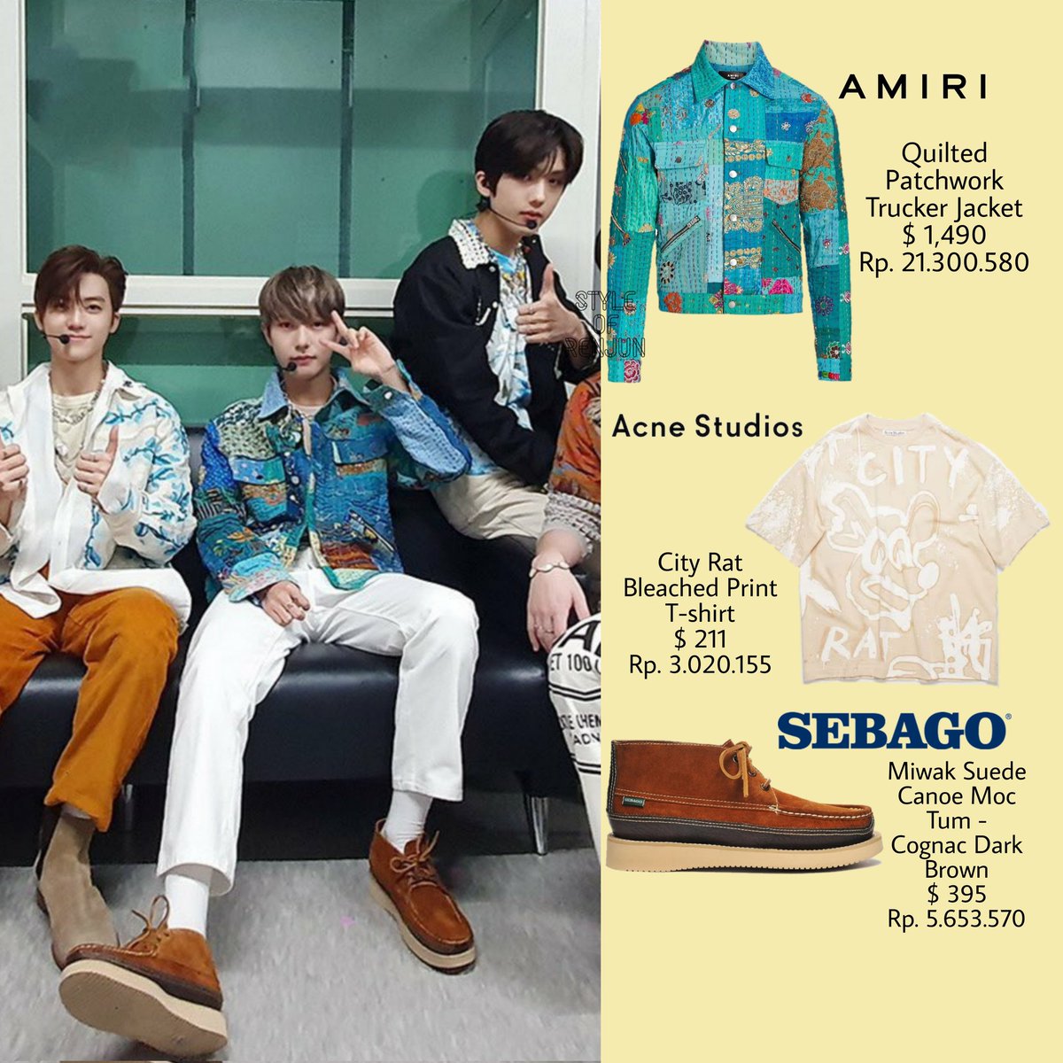 styleofrensung's tweet photo. 210930 [MU:CON 2021 X THE CELEBRATION LIVE] NCT DREAM - RENJUN 💛

【 AMIRI】【 Acne Studios】【 SEBAGO】

#NCTDREAM #엔시티드림 #RENJUN #런쥔 #仁俊 #RENJUNSTYLE https://t.co/oiQ2y84mVt