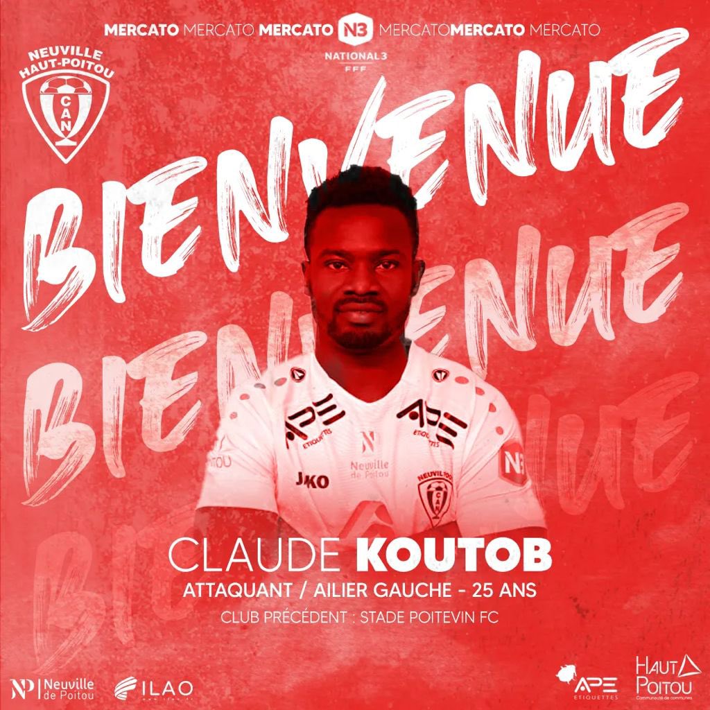 Nouvelle aventure, Nouveaux défis dans l'acharnement et la détermination.
#TeamNeuvillefootballclub 🔴⚪️✍️#READYFORTHISCHALLENGE💪🏾