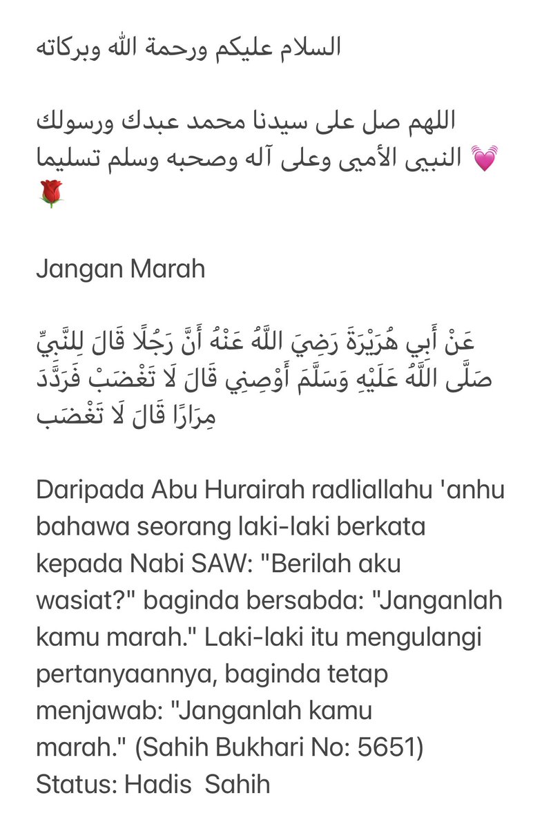 MisiahTaib's tweet photo. Jangan Marah https://t.co/bSuN0KvLIh