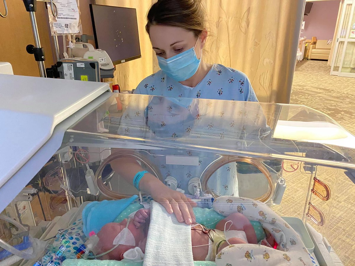 Our little man has arrived early. 

Brady William Dahl
Sept. 29, 2021
2:48 a.m. 
6 lbs, 4 oz
18.7” long

It’s been an uphill battle since he got here. We delivered early and his lungs are premature so he’s got to work pretty hard.

We would love all the prayers we can get!