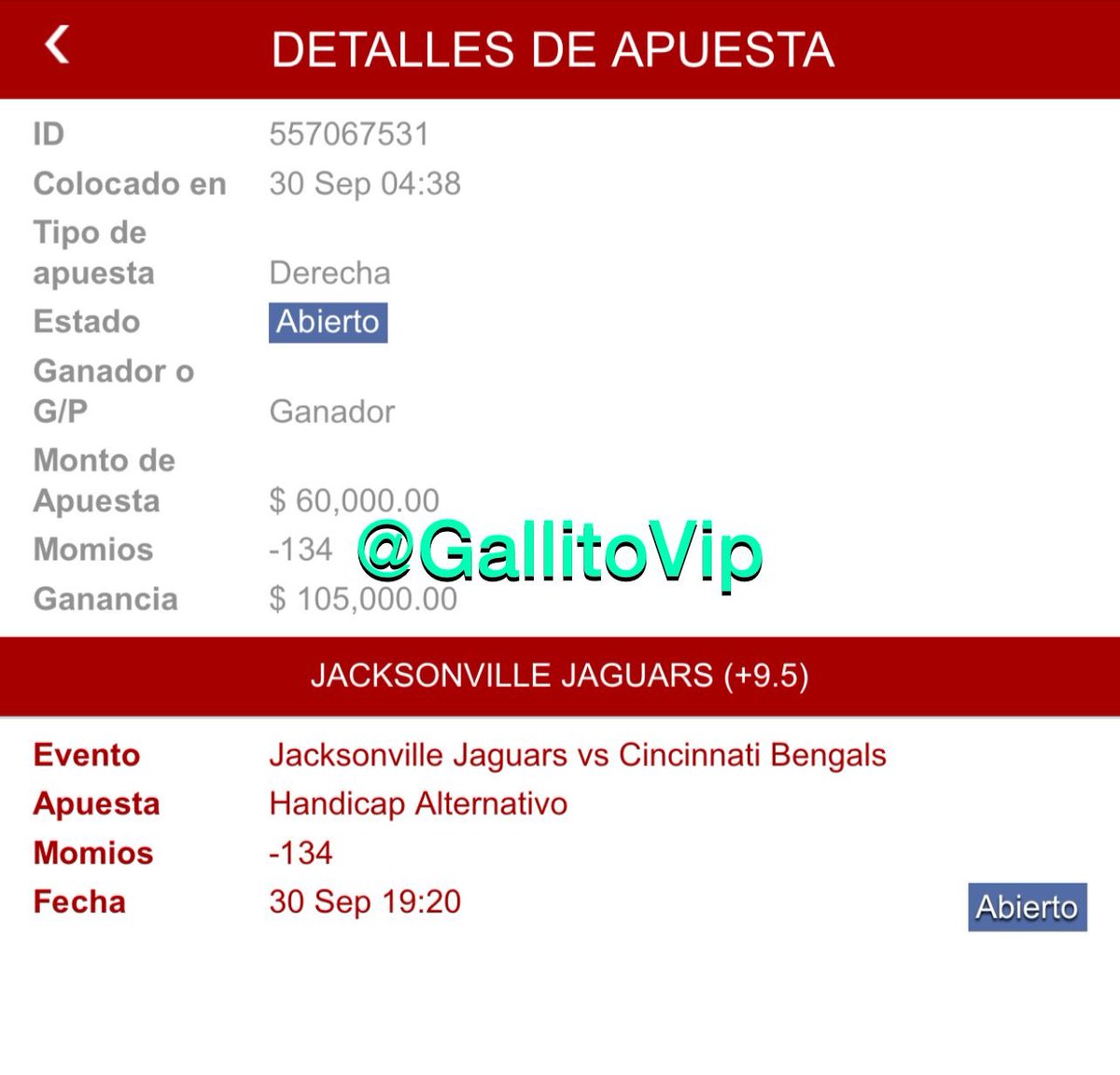 GallitoVip tweet picture