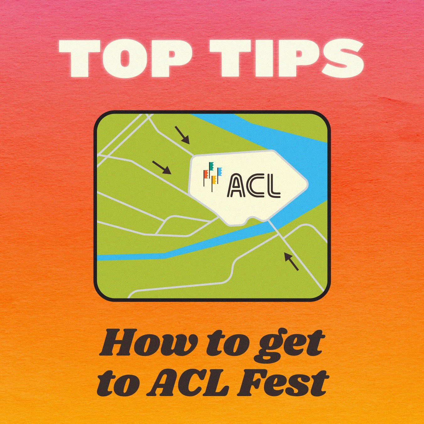 ACL Festival on Twitter "There are plenty of ways to get to ACL Fest
