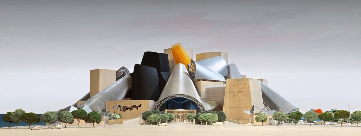 archinect's tweet photo. Gehry's Guggenheim Abu Dhabi gets a new opening date…again #GuggenheimAbuDhabi #Guggenheim #FrankGehry

https://t.co/64661virwe https://t.co/zOYBd4aUSH