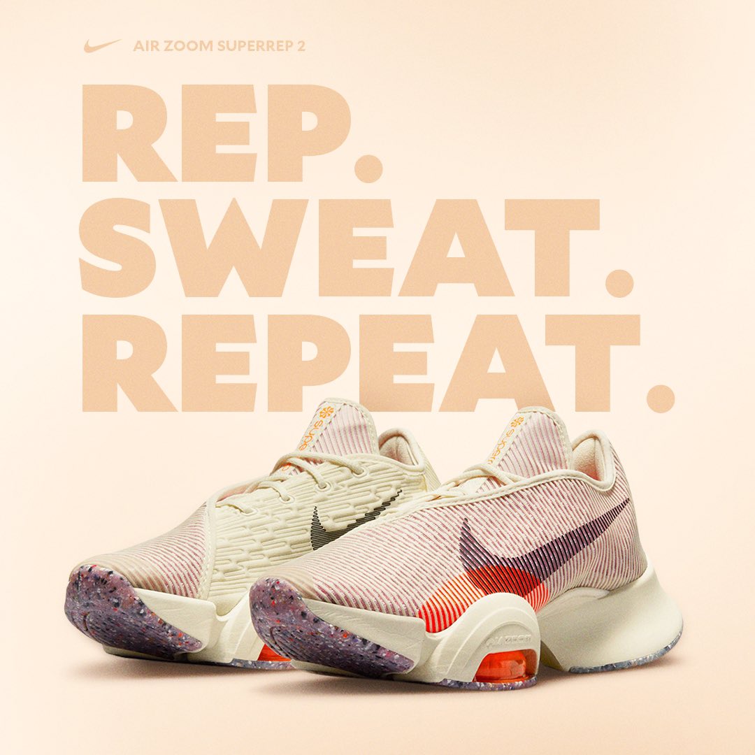 innovasport's tweet photo. Nike Air Zoom SuperRep 2 Next Nature 🍃
•
Renueva tu forma de tomar los circuitos HIIT
•
📲Disponible en: https://t.co/wPMkD3pUGE
📦Envíos GRATIS en todo México
•
•
#welivesports #nike #nikesuperrep #superrep #niketraining #women #nikemexico #sweat #training https://t.co/Y1Jzg8WVE5