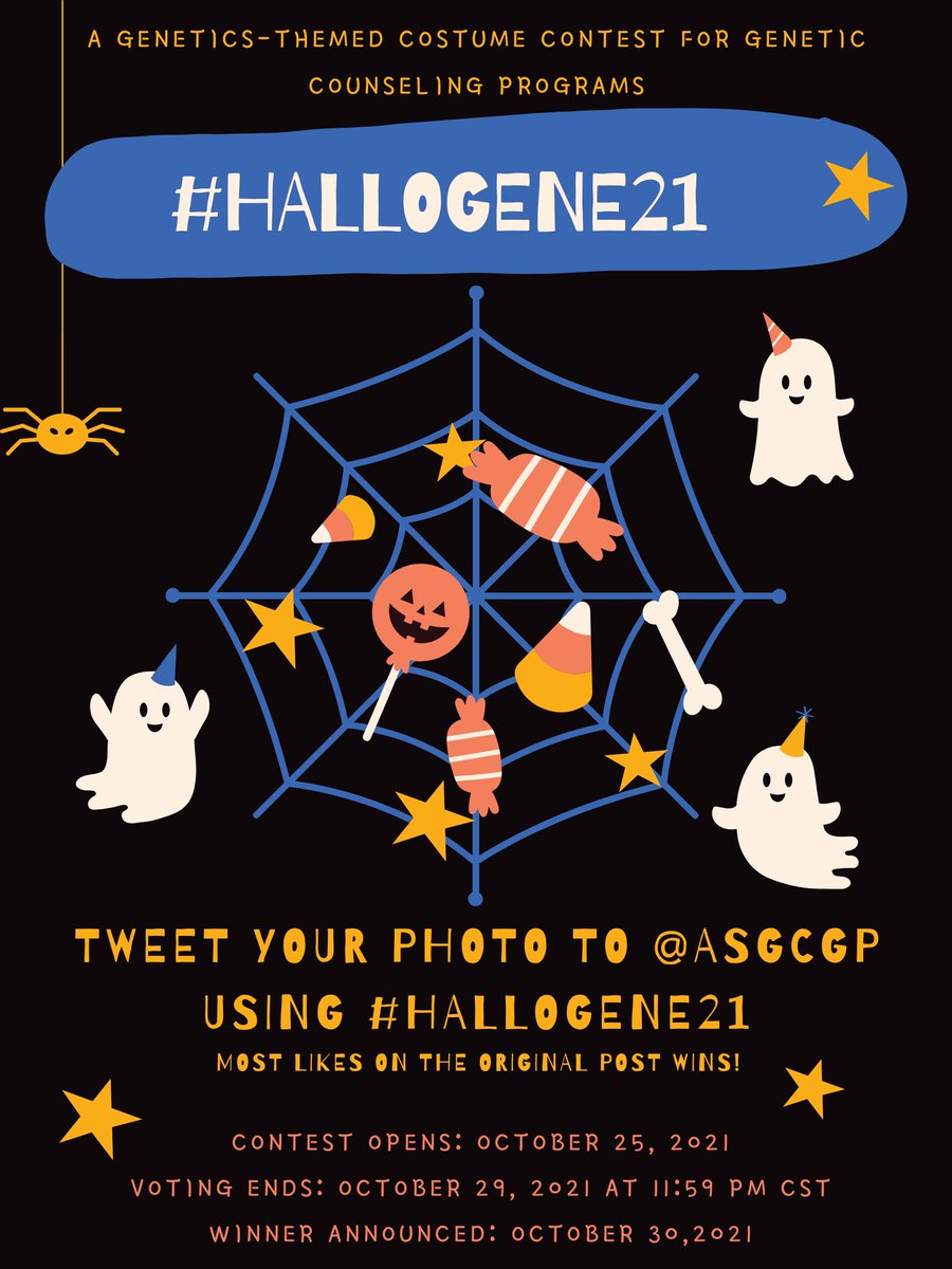 Witches and spiders and ghosts, oh my! 
What punny costumes will we spy? 
The time for fright is drawing near...
Join us for #Hallogene21 this year!