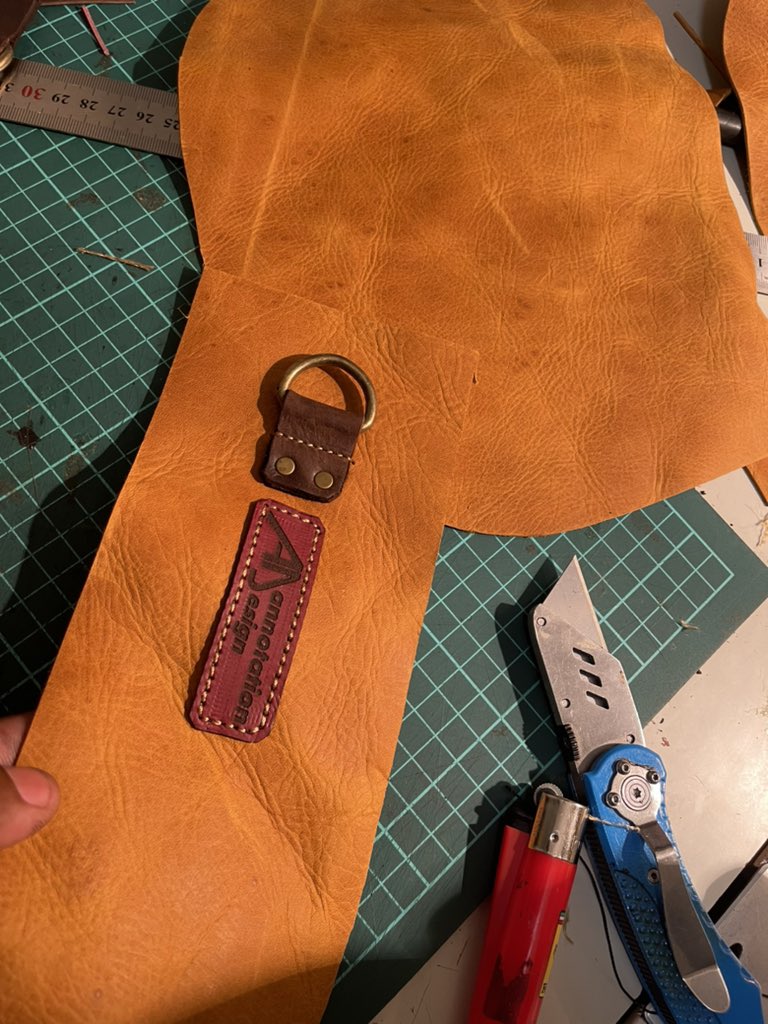 AnnotationD's tweet photo. Satchel bag I’m the making….
#handcrafted #ProudlySouthAfrican #leatherbags

Shop online https://t.co/7LGPytxBF3 https://t.co/O1WfbuYw7t