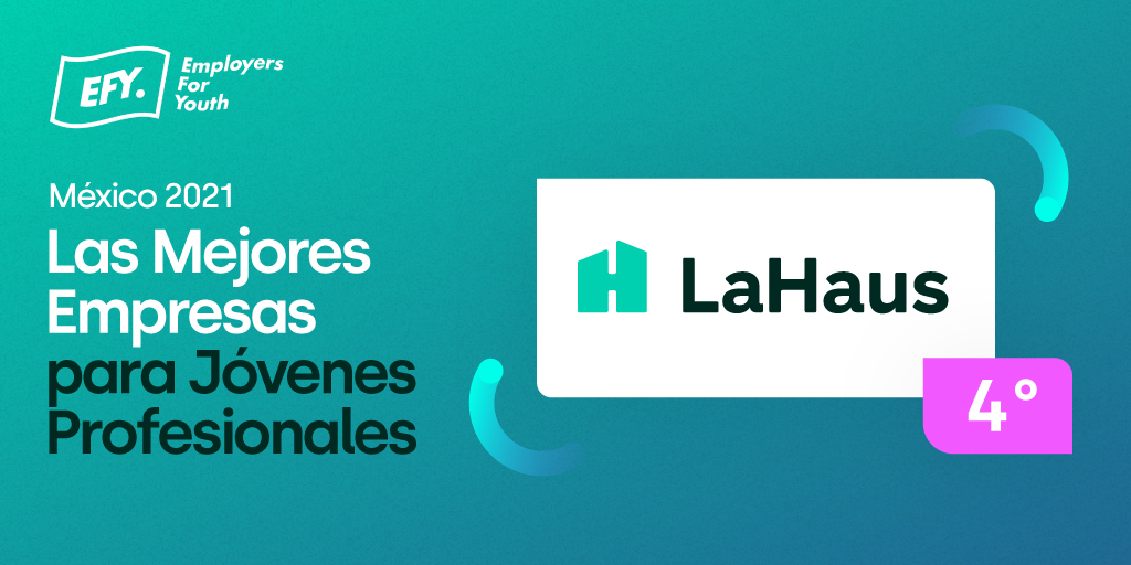 LaHausMex's tweet photo. #BeHauser | Con emoción anunciamos nuestro Reconocimiento por #EFY como una de las Mejores Empresas para Jóvenes Profesionales en el 4to lugar del Top 36 en MX🥳🇲🇽
Gracias a nuestros #Hausers por apoyarnos con sus respuestas #VamosPorMás🚀
Lee más aquí⬇️
https://t.co/teDNKOnAOn https://t.co/4ZtFD1OJPE