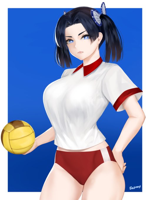 EASONX🔞( Commission Closed)さんがTwitterに投稿した神崎アオイ(鬼滅の刃)のイラスト。