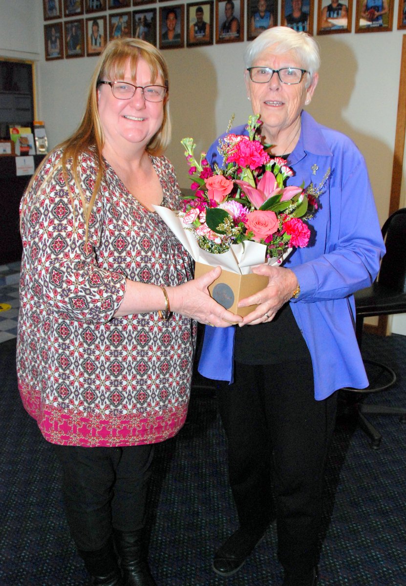 In celebration of Cheryle Thomson MSS’s life, ministry &amp; 'official retirement', about 70 people from the Catholic parish of Whyalla, SA, gathered for a celebration lunch. She's the longest serving MSS in the diocese! bit.ly/3Fa80qO @HighwaysByways1 <a href="/Cath_Religious/">Australian Religious</a> <a href="/ACBC1/">Australian Catholic Bishops Conference</a>
