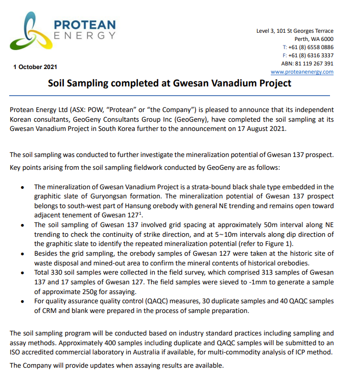 jazzyolaa's tweet photo. $POW - #Vanadium #Uranium #SoilSamplingCompleted

Things are progressing quite nicely 😍 can expect news flow to increase from here on i think.. https://t.co/rrGiUZ4mIr