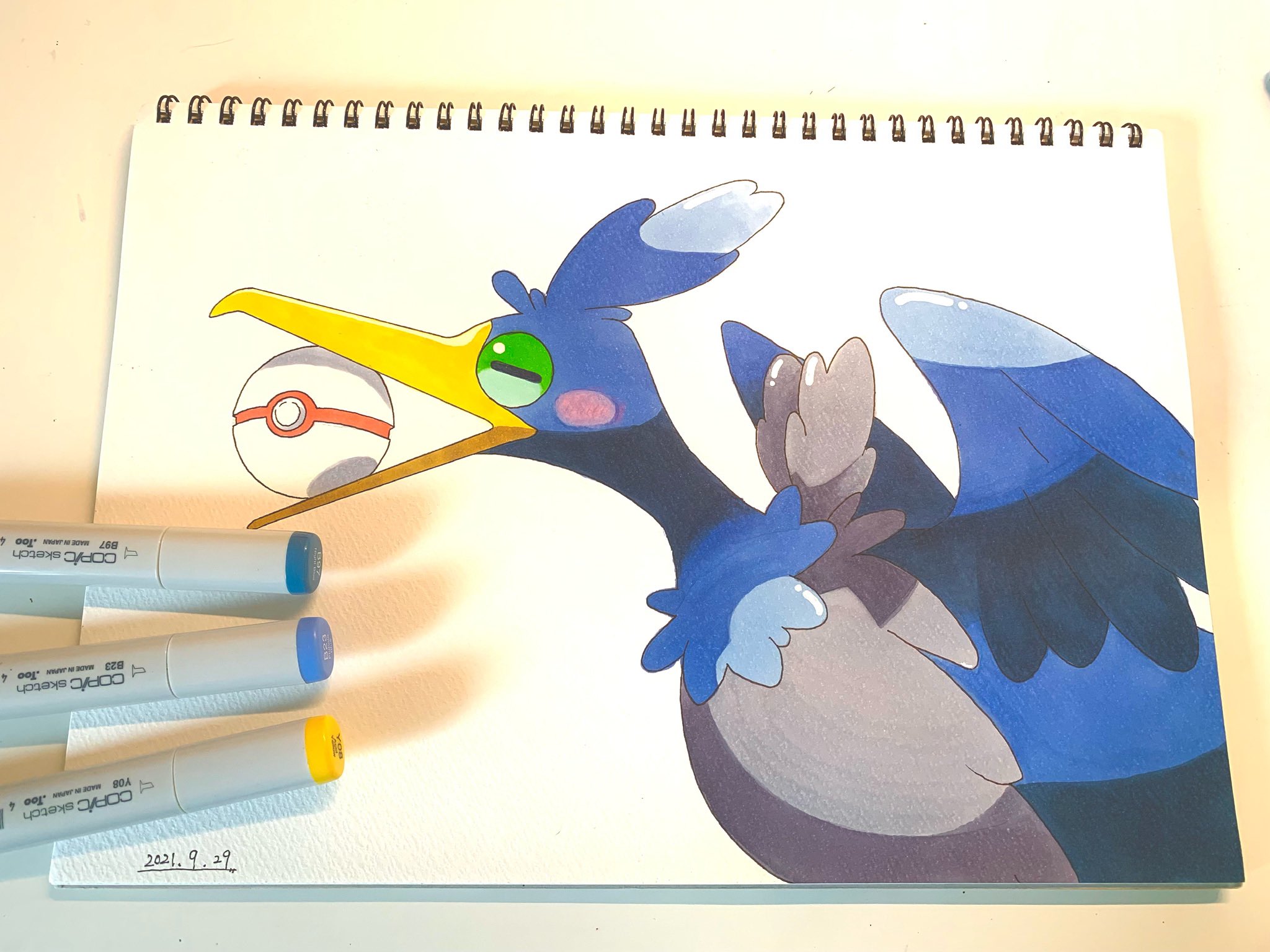 きり ウッウ描いてみました 可愛いですよね ウッウ ポケモン ポケモンユナイト ポケモンgoフレンド募集 ポケモン絵描きさんと繋がりたい ポケモンイラスト イラスト コピック コピックイラスト 絵描き 絵描きさんと繋がりたい 絵好き 可愛い