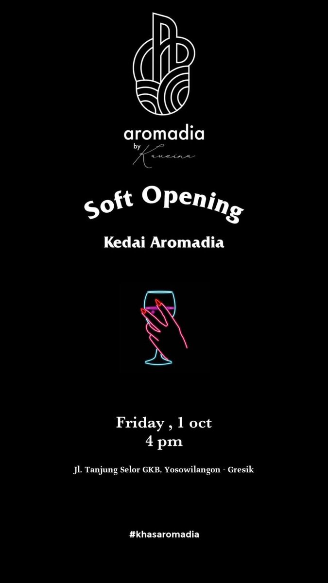Kedai Aromadia by Kaveina
goo.gl/maps/E2NcqjeZ1…