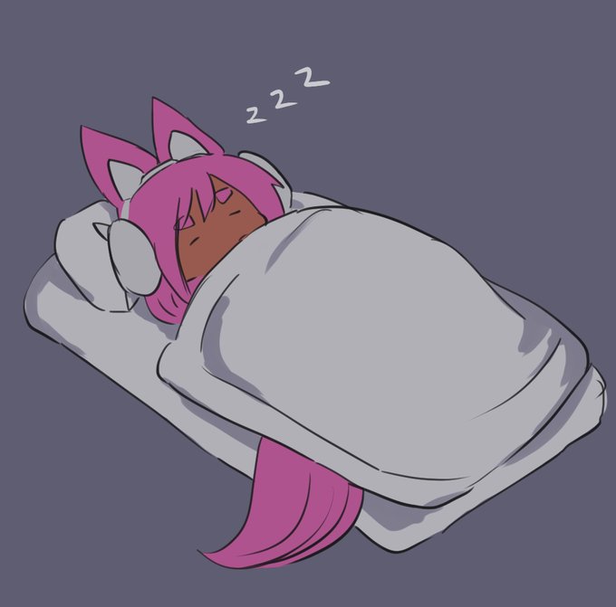 起きると発光するV狐 