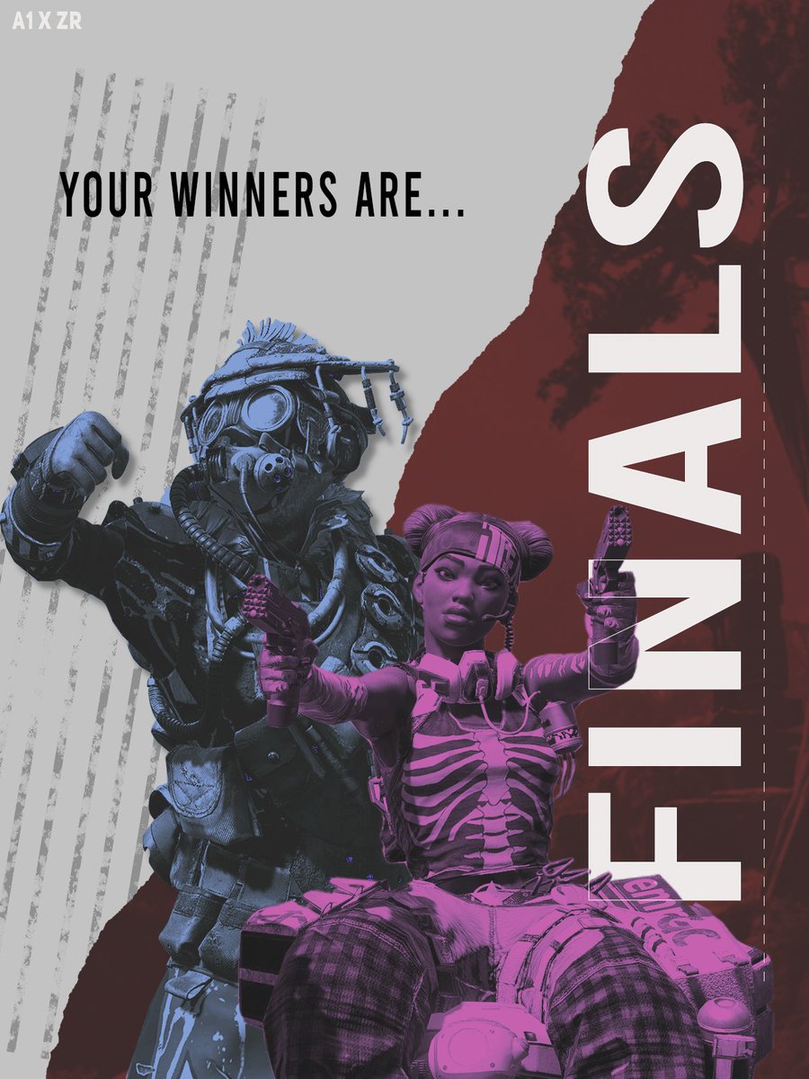 Who will claim victory for tonight's finals?

Comment who you think will take the title of the "BEST DUOS" in OCE!

Watch all the action unfold on our Twitch with your castesr:

🎙️<a href="/sabharballs/">Sabharballs</a> 
🎙️ <a href="/WolfieOCE/">Wolfieoce</a> 

<a href="/PlayApexEsports/">Apex Legends Esports</a>