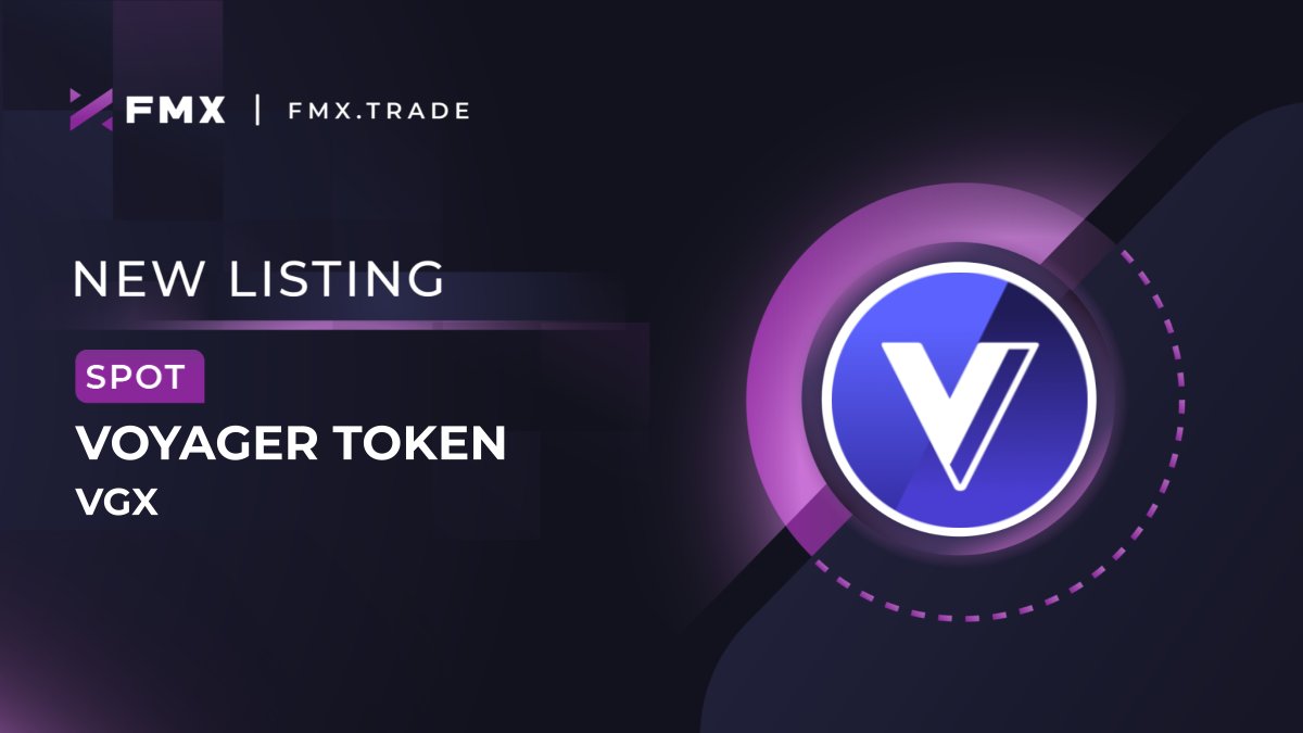 FmxTrade's tweet photo. #FMX has listed Voyager Token (VGX)

You can now trade $VGX spot on FMX’s Website, iOS and Android interface.

👉 Details: https://t.co/zWyu57iunP

#FuturesTradingMadeSimple https://t.co/X8cVlKlr07