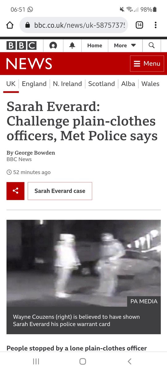 STOP PUTTING THE RESPONSIBILITY AND BLAME BACK ONTO THE VICTIM/PUBLIC. The Met police failed whatever way you try and spin this. #SheWasJustWalkingHome