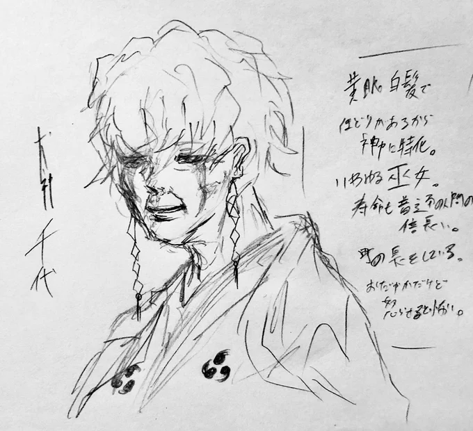 千代婆(三月の婆)と犬神(三月)の家紋 