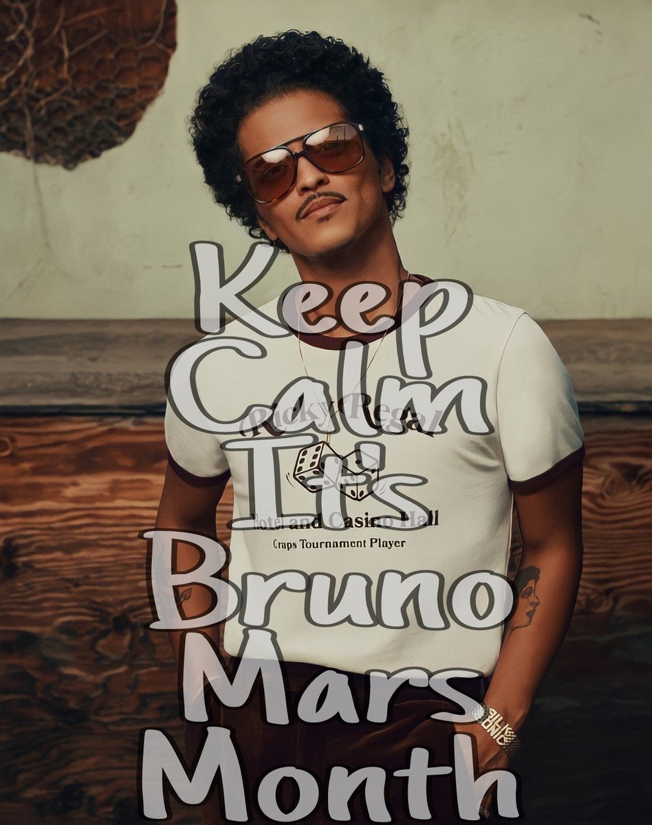 marsschris's tweet photo. Welcome October ❤
#Brunosmonth #36Y https://t.co/2WyHOynA3c